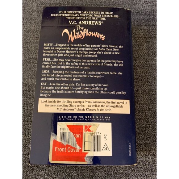 V.C. Andrews "The Wildflowers" Paperback Book Collection - Picture 2 of 5